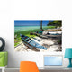 Asian Fishing Boat Tropical Wall Decal