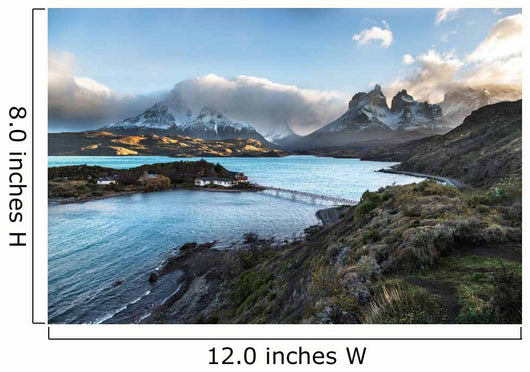 Beautiful Torres Del Paine Wall Decal