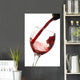 Red Wine Pouring down Wall Decal