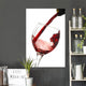Red Wine Pouring down Wall Decal