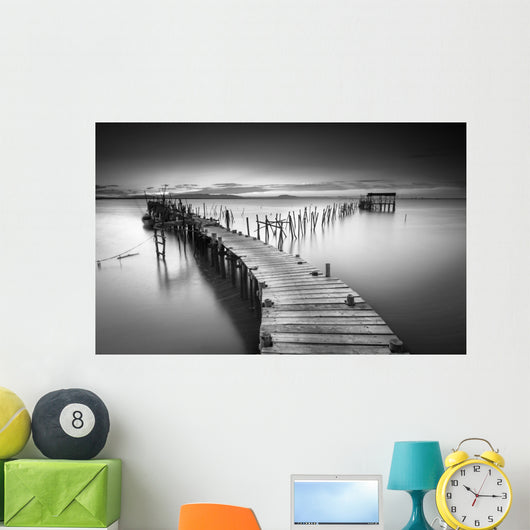 Peaceful Ancient Pier Wall Decal