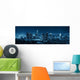Los Angeles Night Wall Decal Panoramic