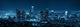 Los Angeles Night Wall Decal Panoramic