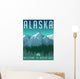 Retro Style Travel Poster Wall Decal