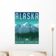 Retro Style Travel Poster Wall Decal