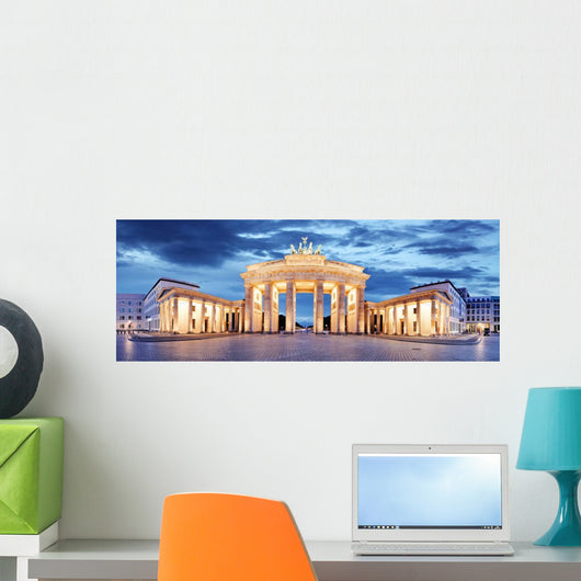 Brandenburg Gate Berlin Germany Wall Decal Panoramic