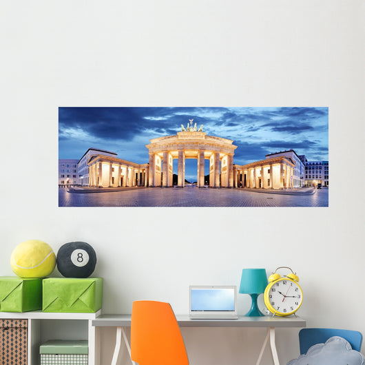 Brandenburg Gate Berlin Germany Wall Decal Panoramic