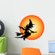 Halloween Witch Wall Decal