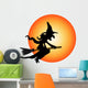 Halloween Witch Wall Decal