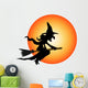 Halloween Witch Wall Decal