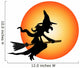 Halloween Witch Wall Decal