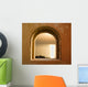 Sunset Sea through Windows Wall Decal
