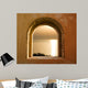 Sunset Sea through Windows Wall Decal