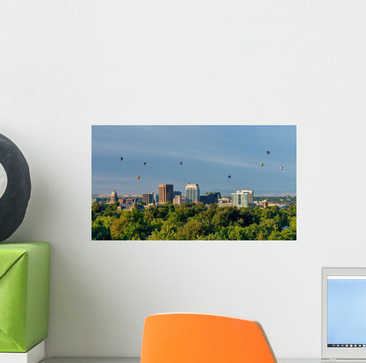 Boise Balloon Festival and Wall Decal