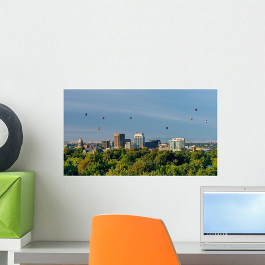 Boise Balloon Festival and Wall Decal