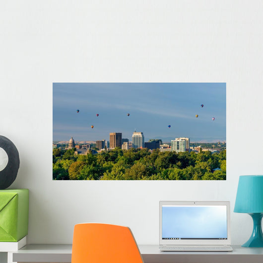 Boise Balloon Festival and Wall Decal