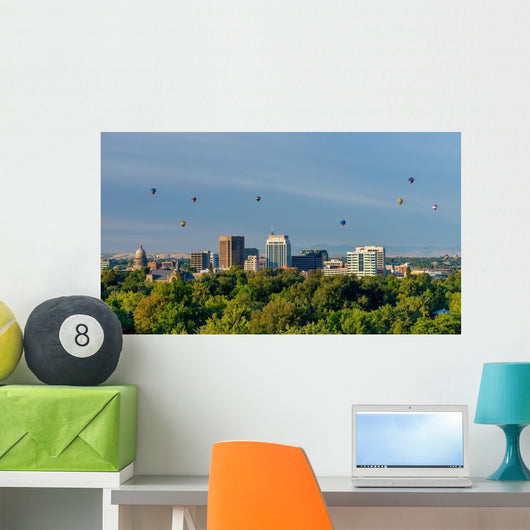 Boise Balloon Festival and Wall Decal