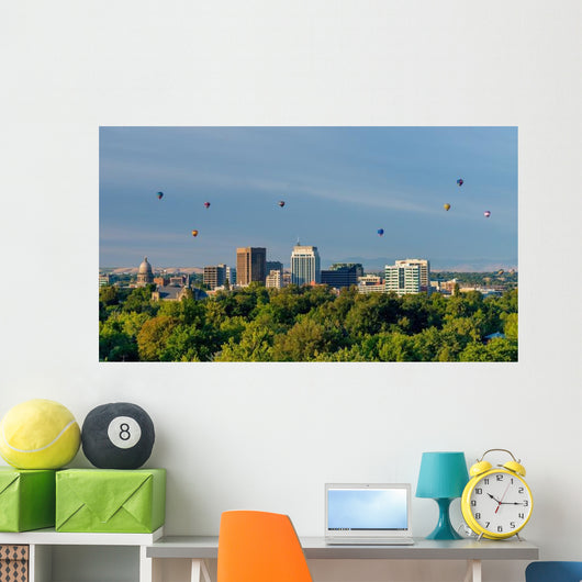 Boise Balloon Festival and Wall Decal