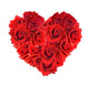 Heart Shaped Red Roses Wall Decal