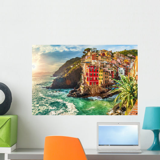 Riomaggiore Cinque Terre Italy Wall Decal