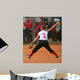 Young Girl Pitching Softball Wall Decal