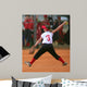 Young Girl Pitching Softball Wall Decal