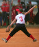 Young Girl Pitching Softball Wall Decal