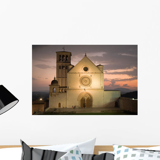 Assisi Basilica St Francis Wall Decal