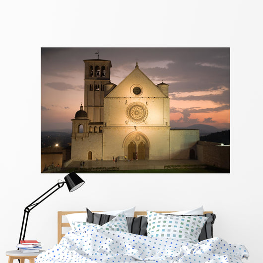 Assisi Basilica St Francis Wall Decal