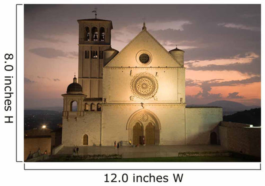 Assisi Basilica St Francis Wall Decal