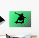 Skating Man Wall Decal