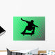 Skating Man Wall Decal