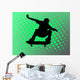 Skating Man Wall Decal