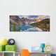 Moraine Lake Sunrise Banff Wall Decal Panoramic