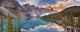 Moraine Lake Sunrise Banff Wall Decal Panoramic