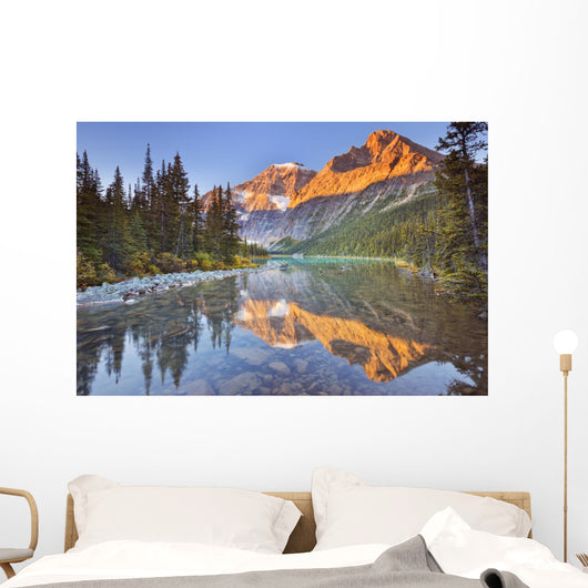 Mount Edith Cavell Wall Decal