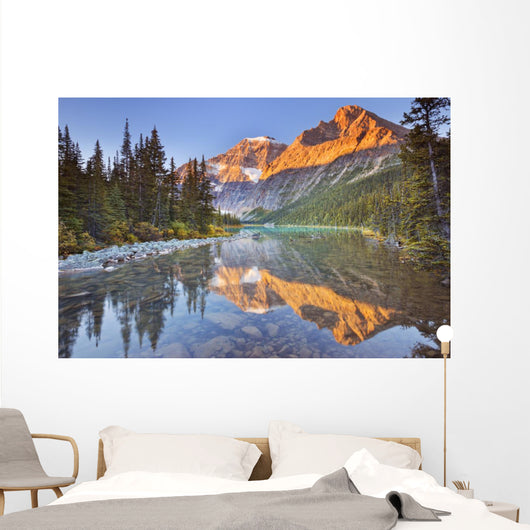 Mount Edith Cavell Wall Decal