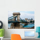 Szechenyi Chain Bridge Budapest Wall Decal