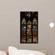 Conquering King Stained Glass Wall Decal