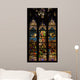 Conquering King Stained Glass Wall Decal