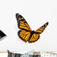 Monarch Butterfly White Wall Decal