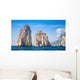 Capri Island Famous Faraglioni Wall Decal