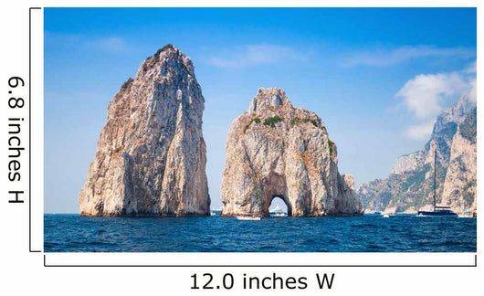 Capri Island Famous Faraglioni Wall Decal