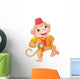 Musical Monkey Wall Decal
