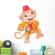 Musical Monkey Wall Decal