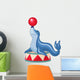 Circus Seal Wall Decal