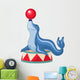 Circus Seal Wall Decal