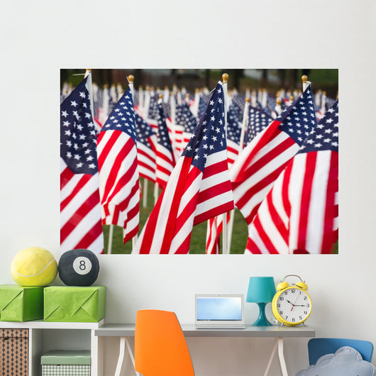 Stars and Stripes Wall Decal