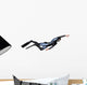 Female Diver Wall Decal