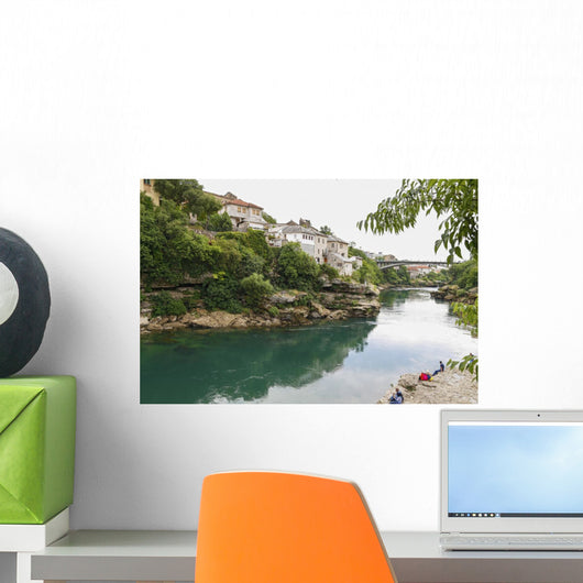 Mostar with Emerald River Wall Decal